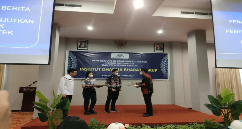 SK Dan Izin Akademik Dikeluarkan, Yayasan Dharma Bharata Kendari Resmi ...