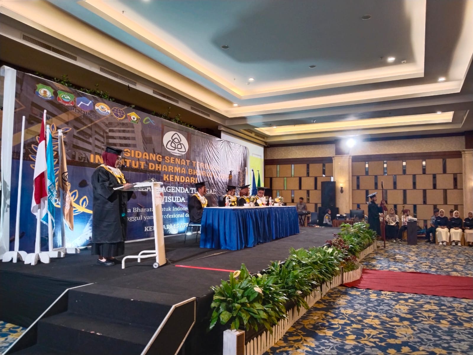 Wisuda Perdana Institut Dharma Bharata, Lulusan Siap Bersaing di Sektor Perairan dan Kepelabuhanan