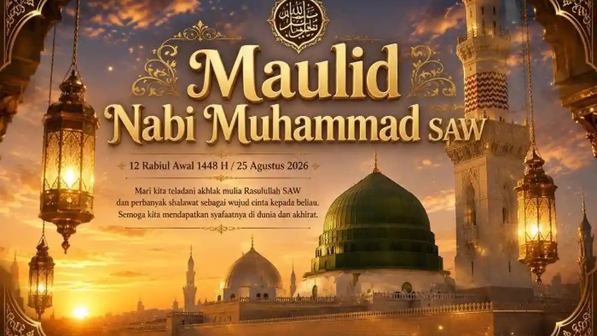 Selamat Memperingati Maulid Nabi Muhammad SAW 1448 H